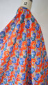 Artlux ~ 'Hawaii | Orange' Luxury Cotton Lawn ~ Made in Italy